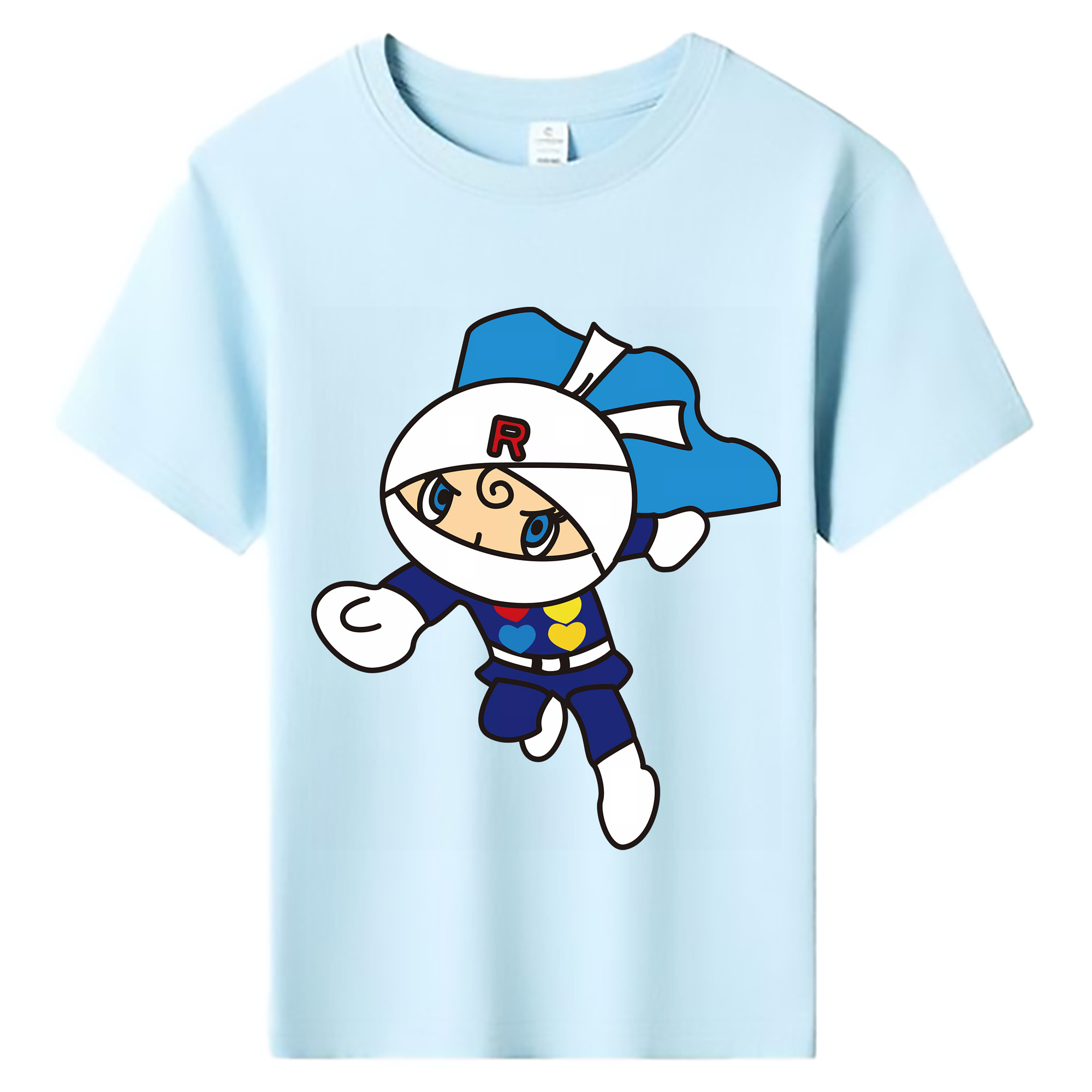 （画像用） アンパンマン Anpanman 綿100％キッズTシャツ（フロントプリント）
